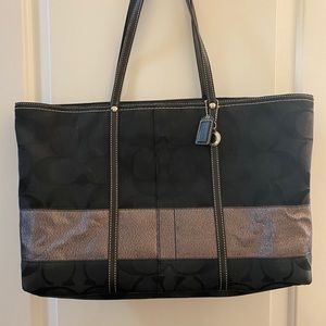 Large coach tote bag